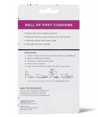 Fancy Feet by Ball of Foot Cushions Shoe Inserts Tan/Beige $15.67 Shoes