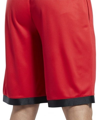 Men's Regular-Fit Logo-Print Mesh Basketball Shorts Multi $19.35 Shorts