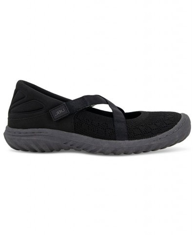 Women's Camila Slip-On Strappy Sneaker Flats Black $47.17 Shoes