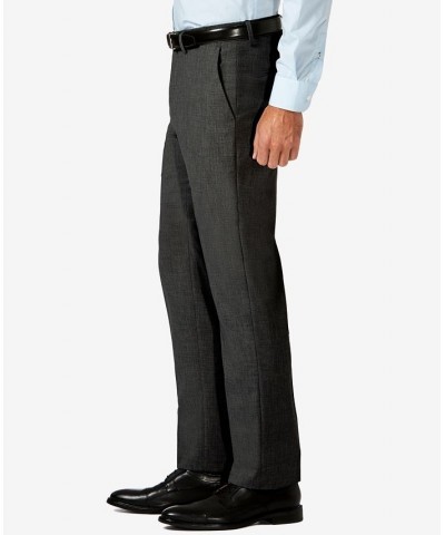 J.M. Slim Fit 4-Way Stretch Flat Front Dress Pants Charcoal Heather $25.85 Pants