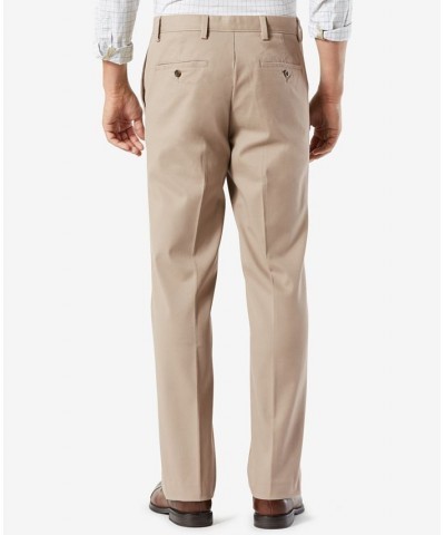 Men's Easy Classic Fit Khaki Stretch Pants Timber Wolf $20.00 Pants