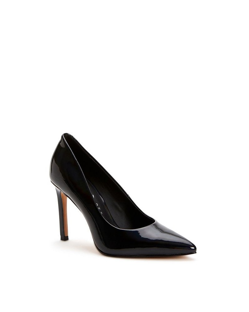 Women's Marcella Pointy Toe Pumps Black $47.52 Shoes