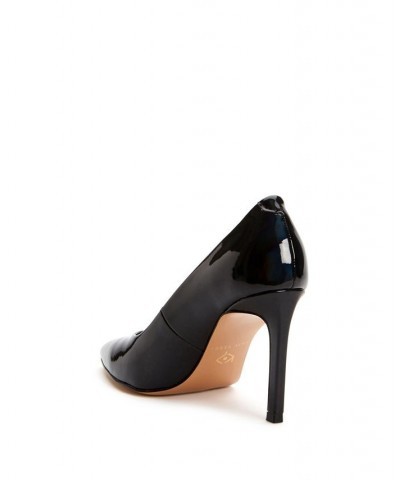 Women's Marcella Pointy Toe Pumps Black $47.52 Shoes