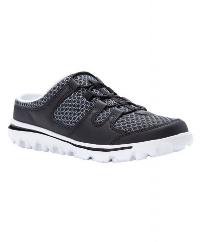 Women's Travelactiv Slide Casual Sneakers Black $38.97 Shoes