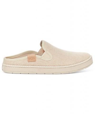 Women's Delu Slide Flats Tan/Beige $33.00 Shoes