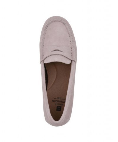 Women's Deutzia Slip-On Loafers Light Lavender, Suede $44.65 Shoes