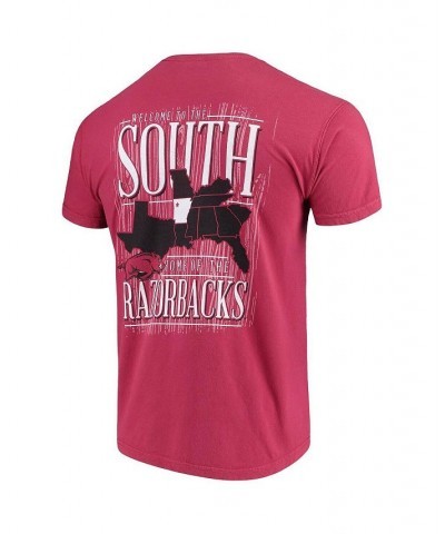 Men's Cardinal Arkansas Razorbacks Welcome to the South Comfort Colors T-shirt $19.32 T-Shirts