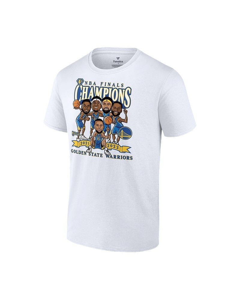 Branded Men's White Golden State Warriors 2022 NBA Finals Champion Caricature T-Shirt $17.22 T-Shirts