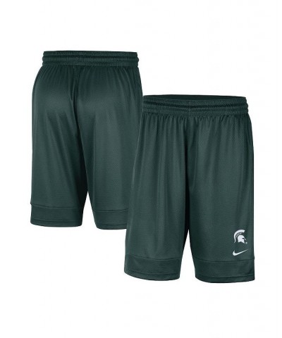 Men's Green Michigan State Spartans Fast Break Team Performance Shorts $19.80 Shorts