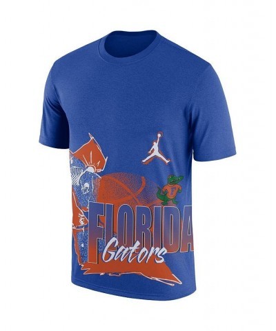 Men's Nike Royal Florida Gators Basketball 90s Hoop Max T-shirt $15.04 T-Shirts