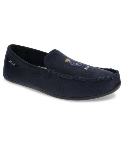 Men's Declan Bear Slipper Blue $31.50 Shoes