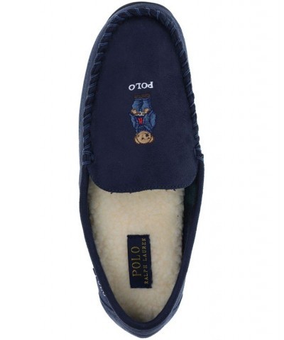 Men's Declan Bear Slipper Blue $31.50 Shoes