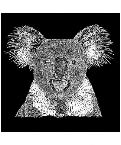 Men's Word Art - Koala T-Shirt Gray $20.64 T-Shirts