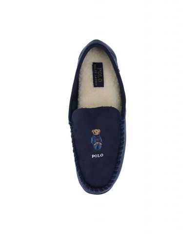 Men's Declan Bear Slipper Blue $31.50 Shoes