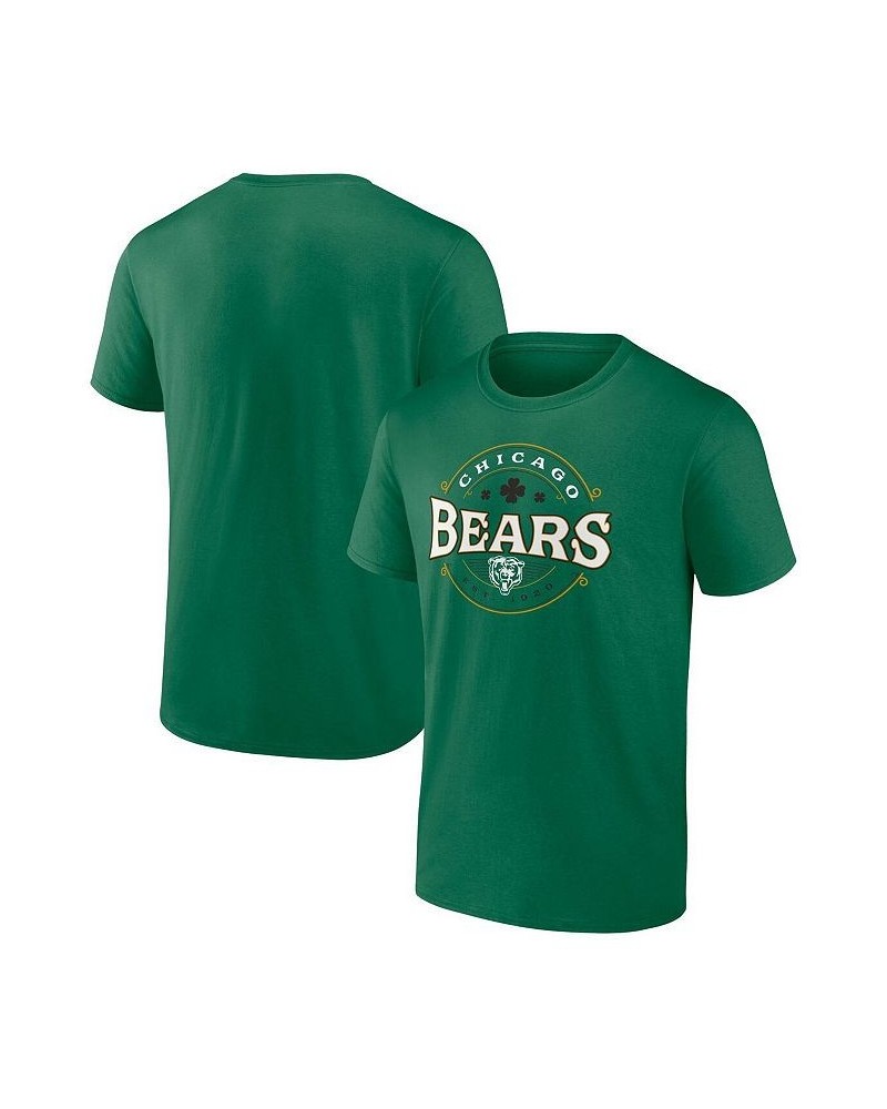 Men's Branded Kelly Green Chicago Bears Celtic T-shirt $21.59 T-Shirts