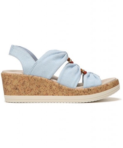 Roma Washable Slingbacks Blue $44.00 Shoes