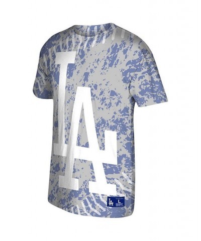 Men's Gray Los Angeles Dodgers Jumbotron T-shirt $27.95 T-Shirts