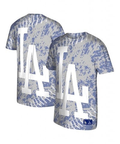 Men's Gray Los Angeles Dodgers Jumbotron T-shirt $27.95 T-Shirts