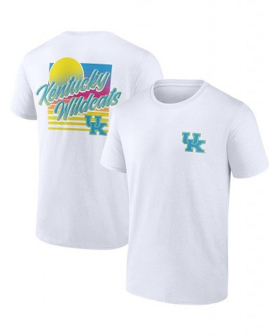 Men's Branded White Kentucky Wildcats High Hurdles T-shirt $14.00 T-Shirts