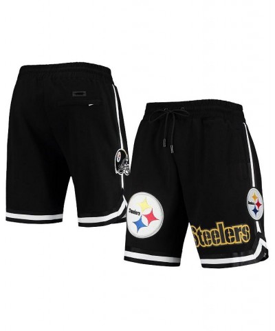 Men's Black Pittsburgh Steelers Core Shorts $52.80 Shorts