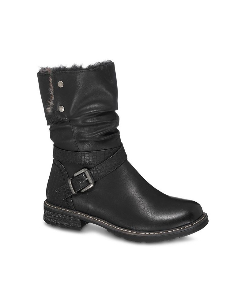 Women's Bailey Boots Black $52.50 Shoes