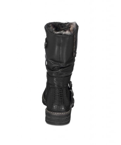 Women's Bailey Boots Black $52.50 Shoes