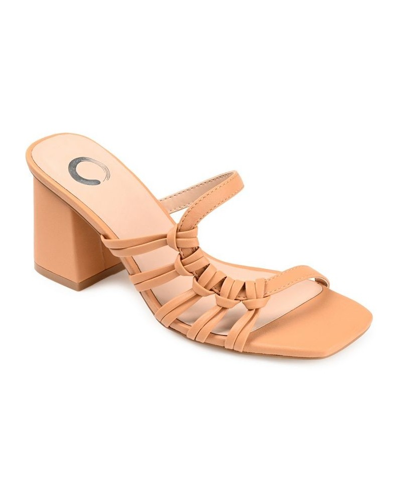 Women's Emory Dress Sandals Tan/Beige $43.70 Shoes