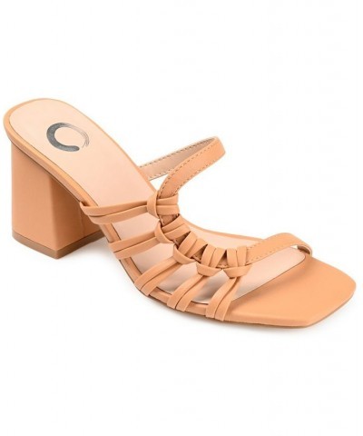 Women's Emory Dress Sandals Tan/Beige $43.70 Shoes