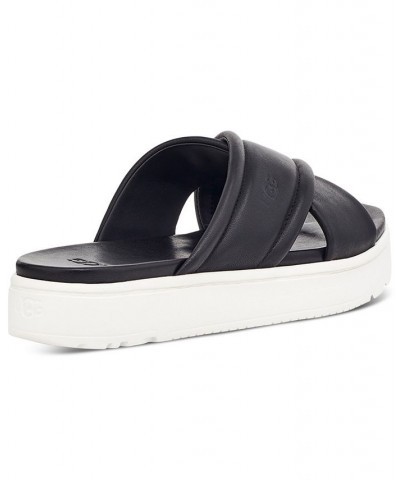 Zayne Crossband Sandals Black $57.60 Shoes