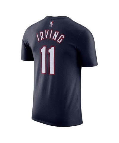 Men's Kyrie Irving Navy Brooklyn Nets 2021/22 City Edition Name Number T-shirt $19.07 T-Shirts