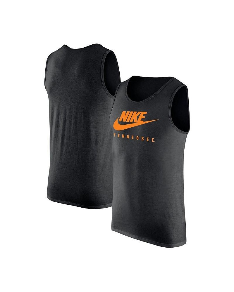 Men's Black Tennessee Volunteers Futura Performance Scoop Neck Tank Top $22.94 T-Shirts