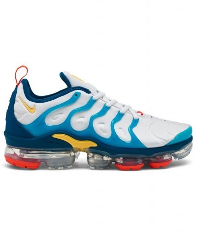 Men's Air VaporMax Plus Running Sneakers White $92.40 Shoes