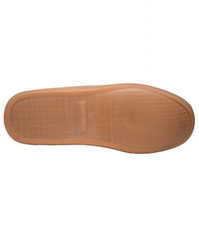 Men's Pile Lined Hardsole Wide Width Slippers PD02 $34.42 Shoes