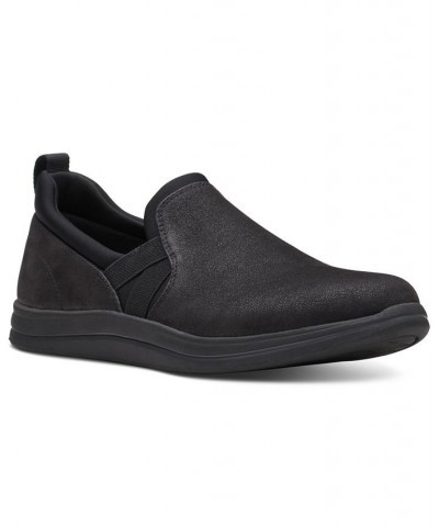 Breeze Bali Cloudsteppers Slip-On Sneakers Black $36.00 Shoes