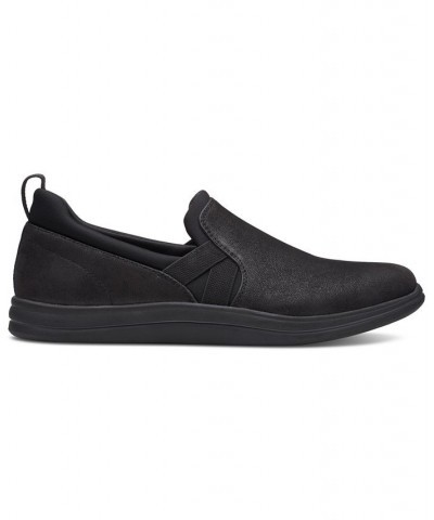 Breeze Bali Cloudsteppers Slip-On Sneakers Black $36.00 Shoes