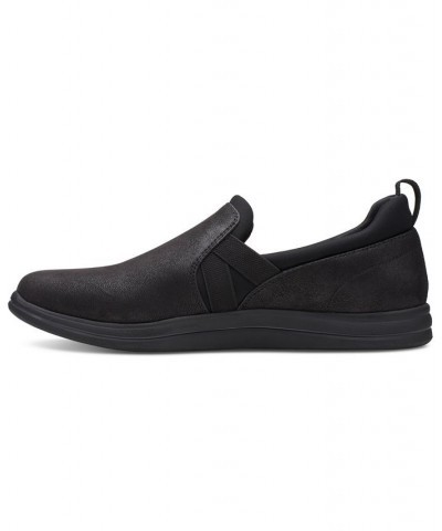 Breeze Bali Cloudsteppers Slip-On Sneakers Black $36.00 Shoes