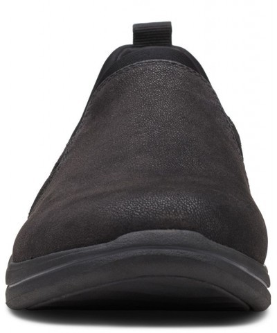 Breeze Bali Cloudsteppers Slip-On Sneakers Black $36.00 Shoes