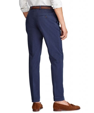 Men's Polo Stretch Chino Pants Blue $63.20 Pants