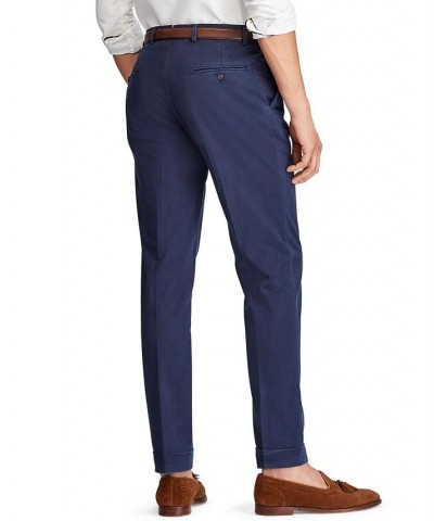 Men's Polo Stretch Chino Pants Blue $63.20 Pants