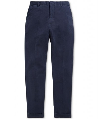 Men's Polo Stretch Chino Pants Blue $63.20 Pants