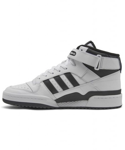 Men's Forum Mid Casual Sneakers White $34.00 Shoes