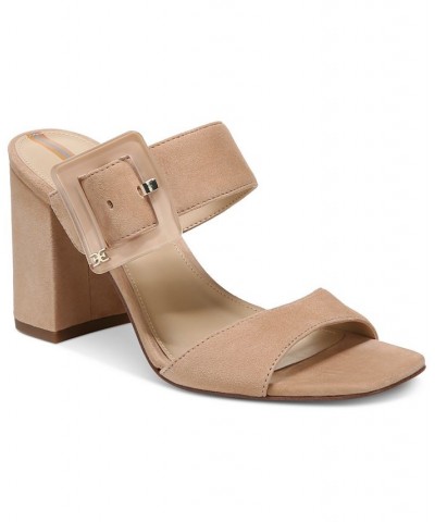 Dalton Buckled Block-Heel City Sandals PD04 $69.00 Shoes