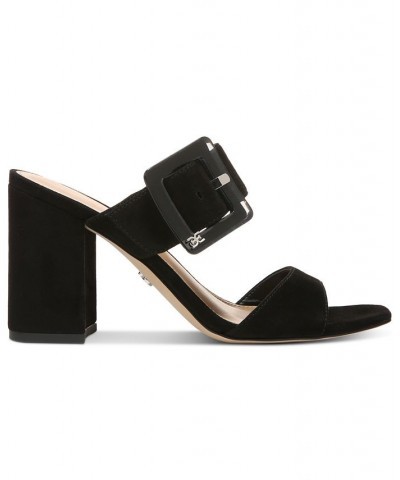 Dalton Buckled Block-Heel City Sandals PD04 $69.00 Shoes