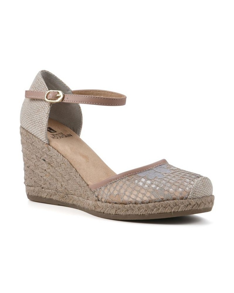 Women's Mamba Espadrille Wedges PD05 $46.28 Shoes