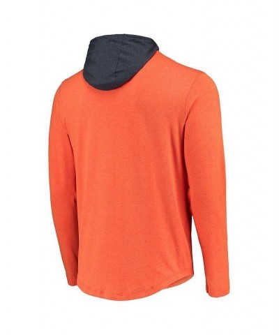 Men's Orange, Navy Chicago Bears Active Block Hoodie Long Sleeve T-shirt $20.21 T-Shirts