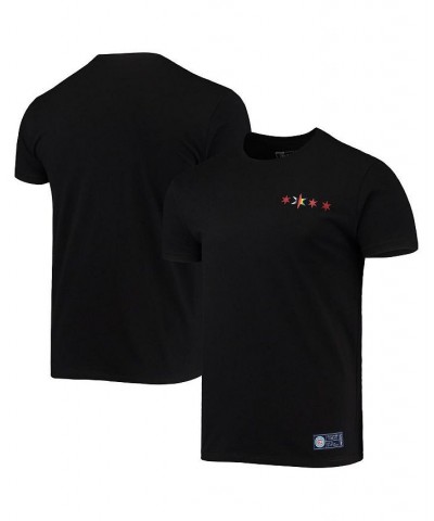 Men's Black Chicago Fire Team Pride T-shirt $27.83 T-Shirts