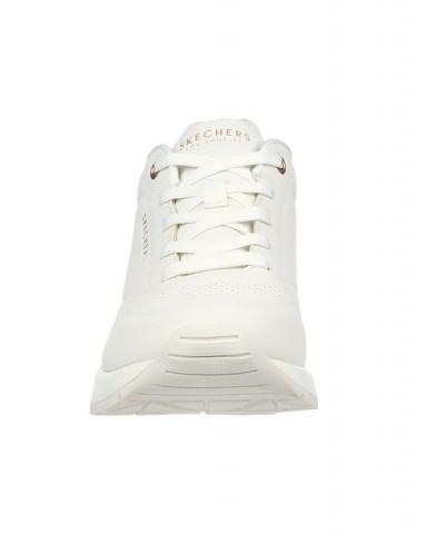 Women's Million Air - Elevated Air Wedge Casual Sneakers White $39.95 Shoes