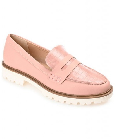 Women's Kenly Loafer Pink $37.80 Shoes