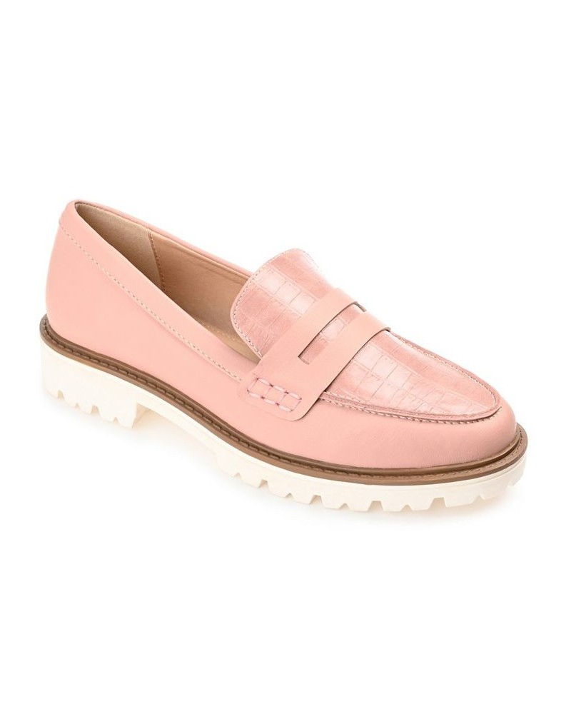 Women's Kenly Loafer Pink $37.80 Shoes