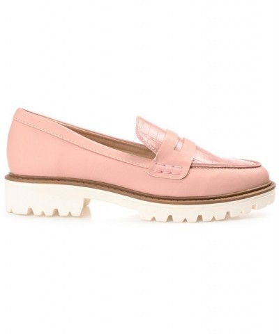 Women's Kenly Loafer Pink $37.80 Shoes